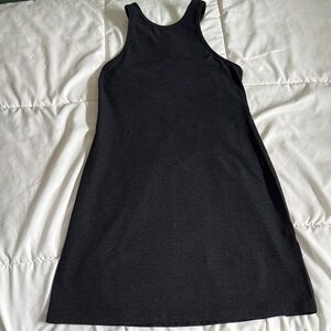 Classic Charcoal Racerback Tank Dress